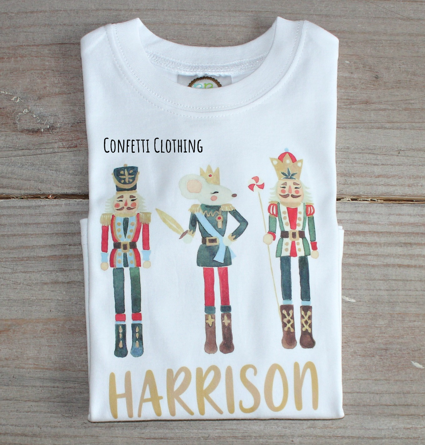 Printed Nutcracker Trio Design