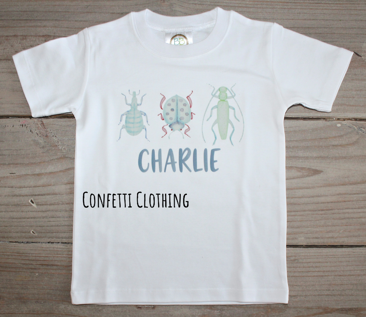 Printed Bug Trio Design