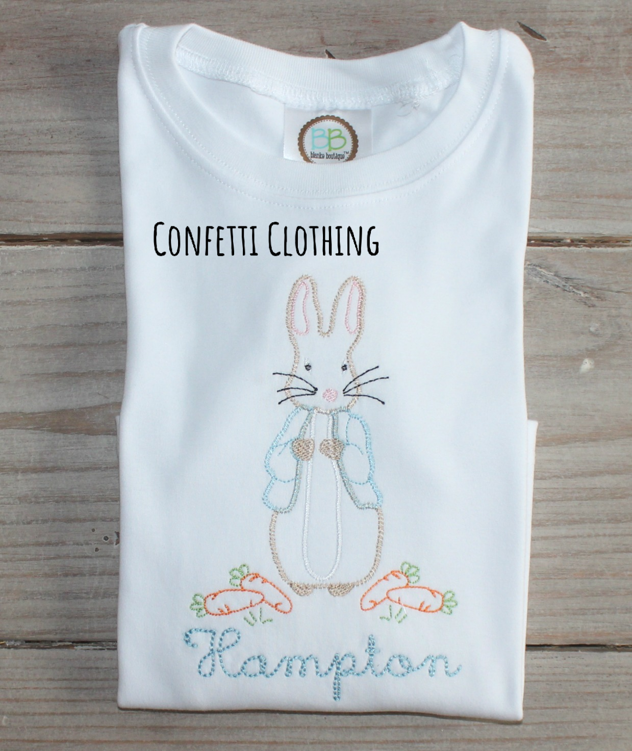 Sketch Boys Peter Rabbit with Carrots Design