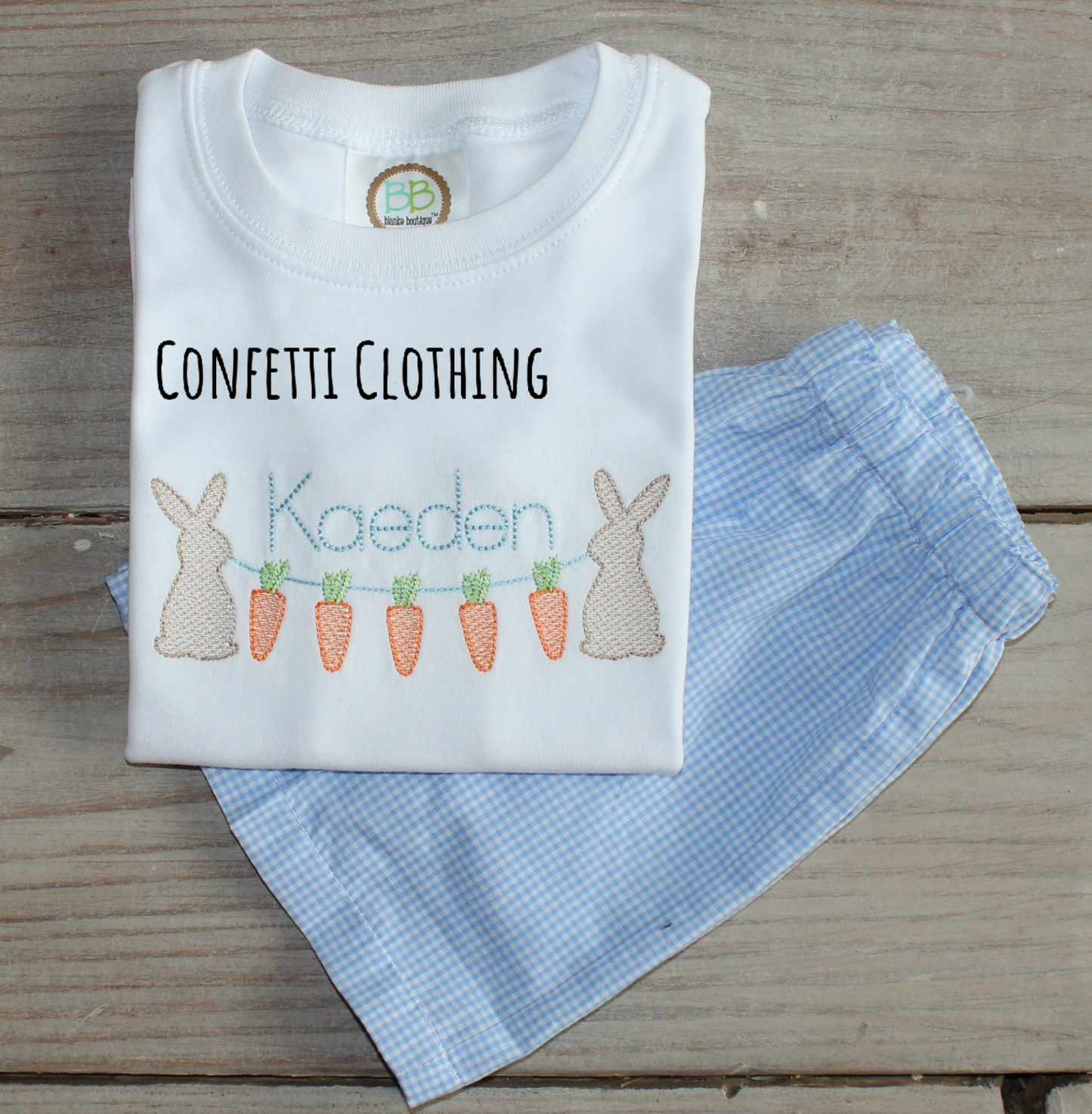 Sketch Boys Bunnies on Swag Shirt & Matching Bottoms
