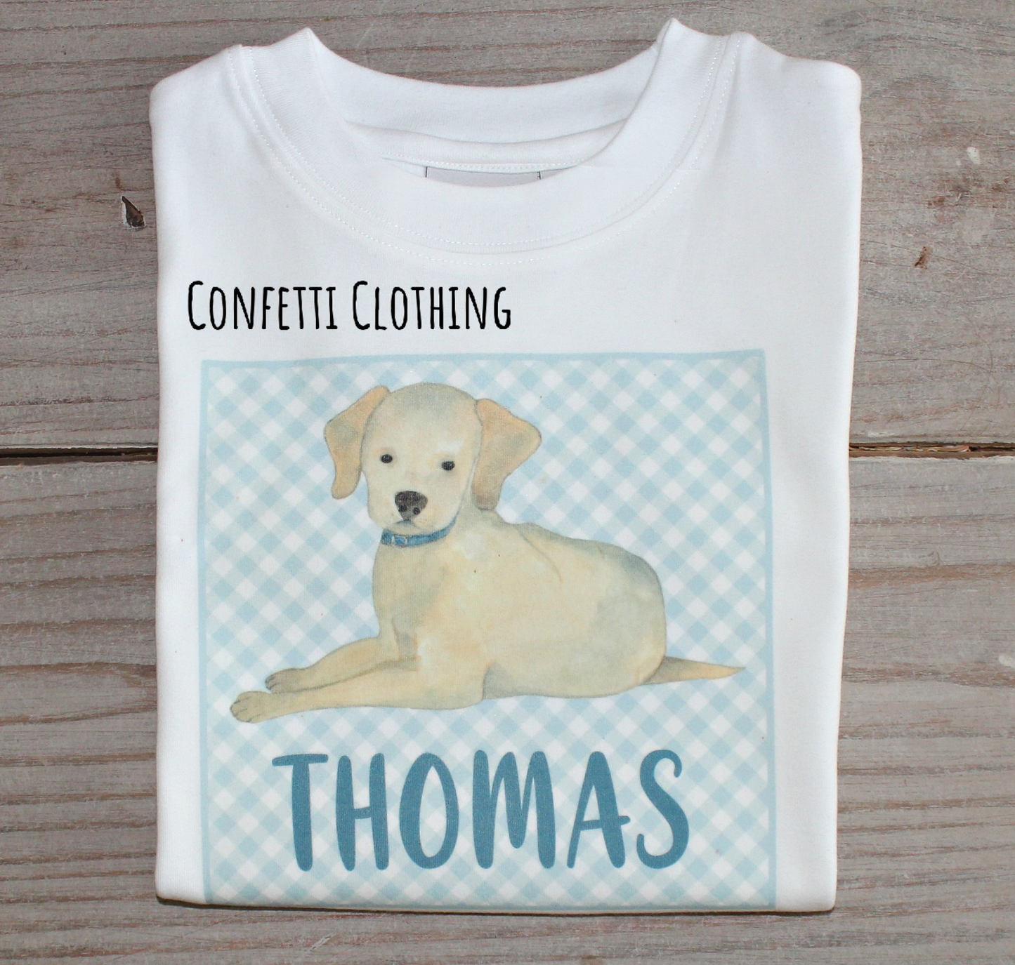 Printed Puppy Dog Design
