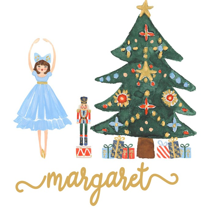 Printed Nutcracker Scene Design
