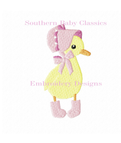 - SAMPLE SALE- Sketch Bonnet Duck Design