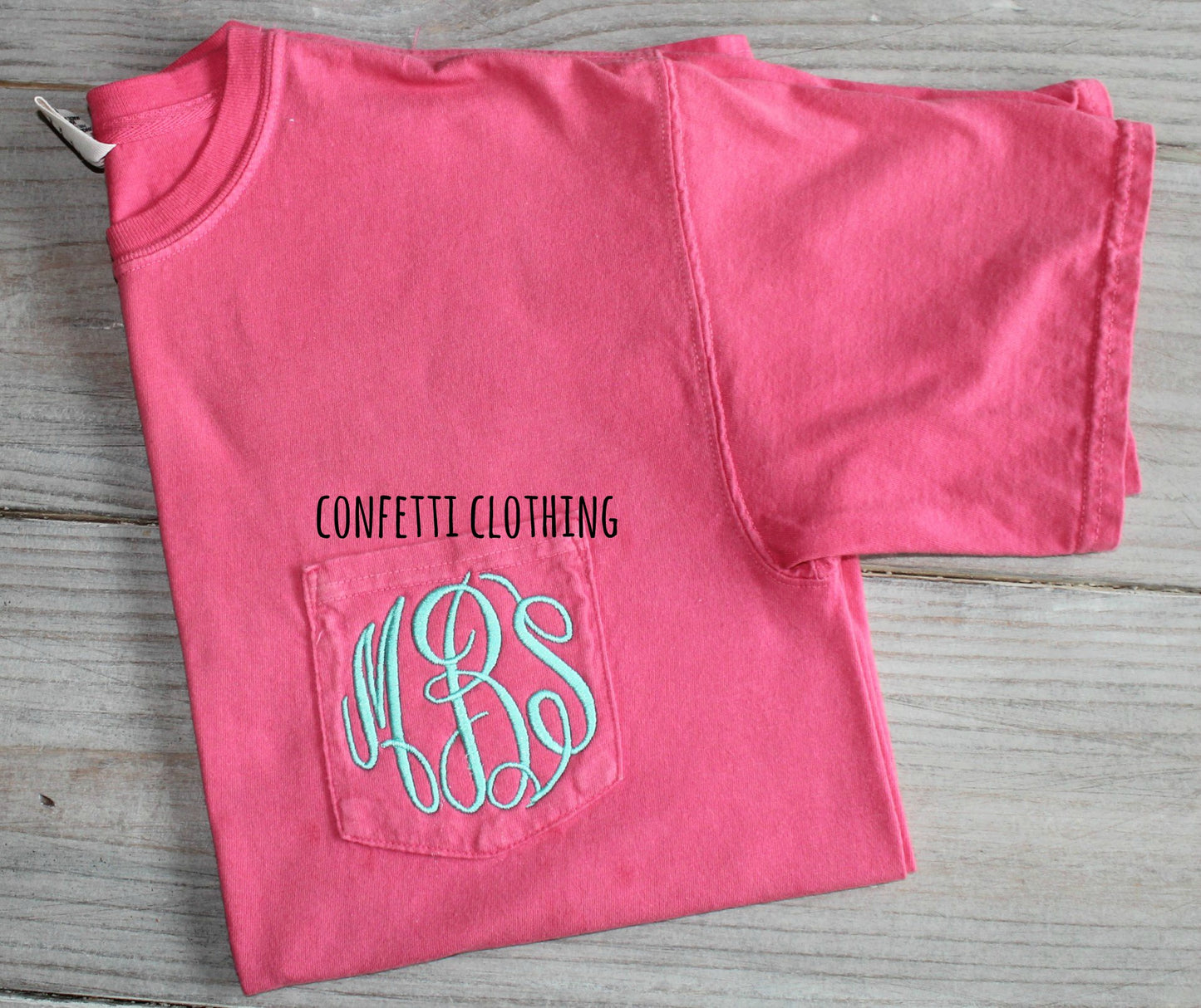 Sketch Adult Monogram Pocket Design