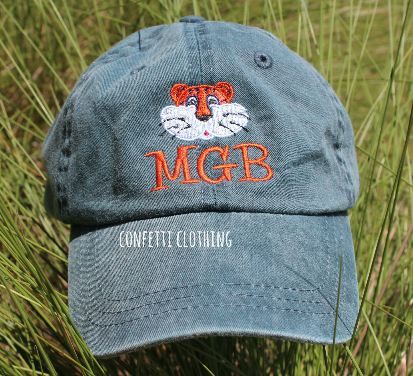 Sketch Aubie Tiger Baseball Hat
