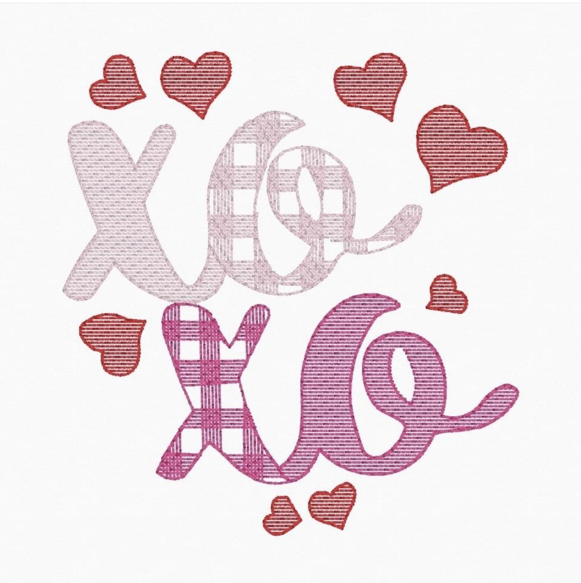 - SAMPLE SALE- Sketch XoXo Design