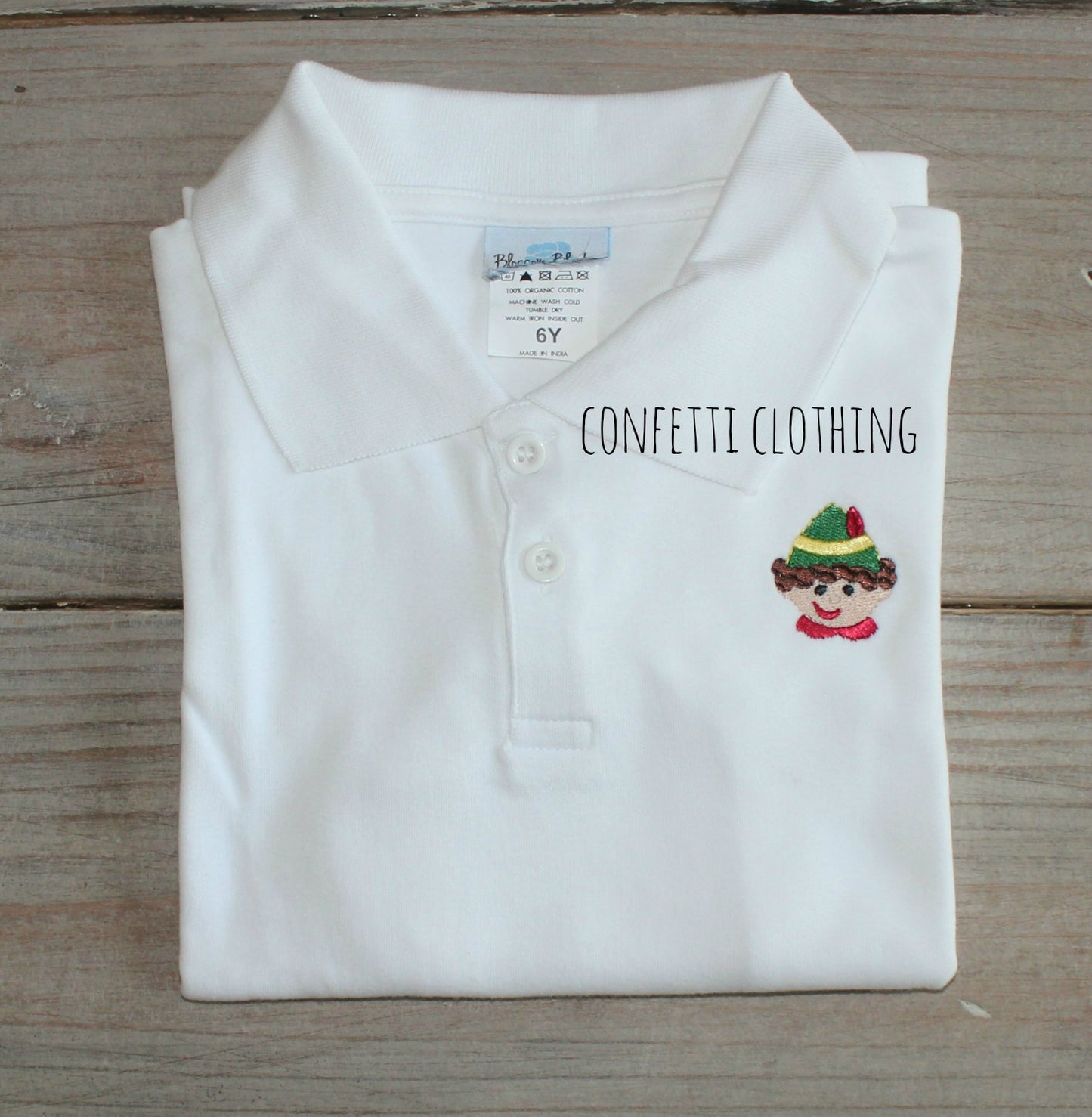 Sketch Boys Elf Design on Polo