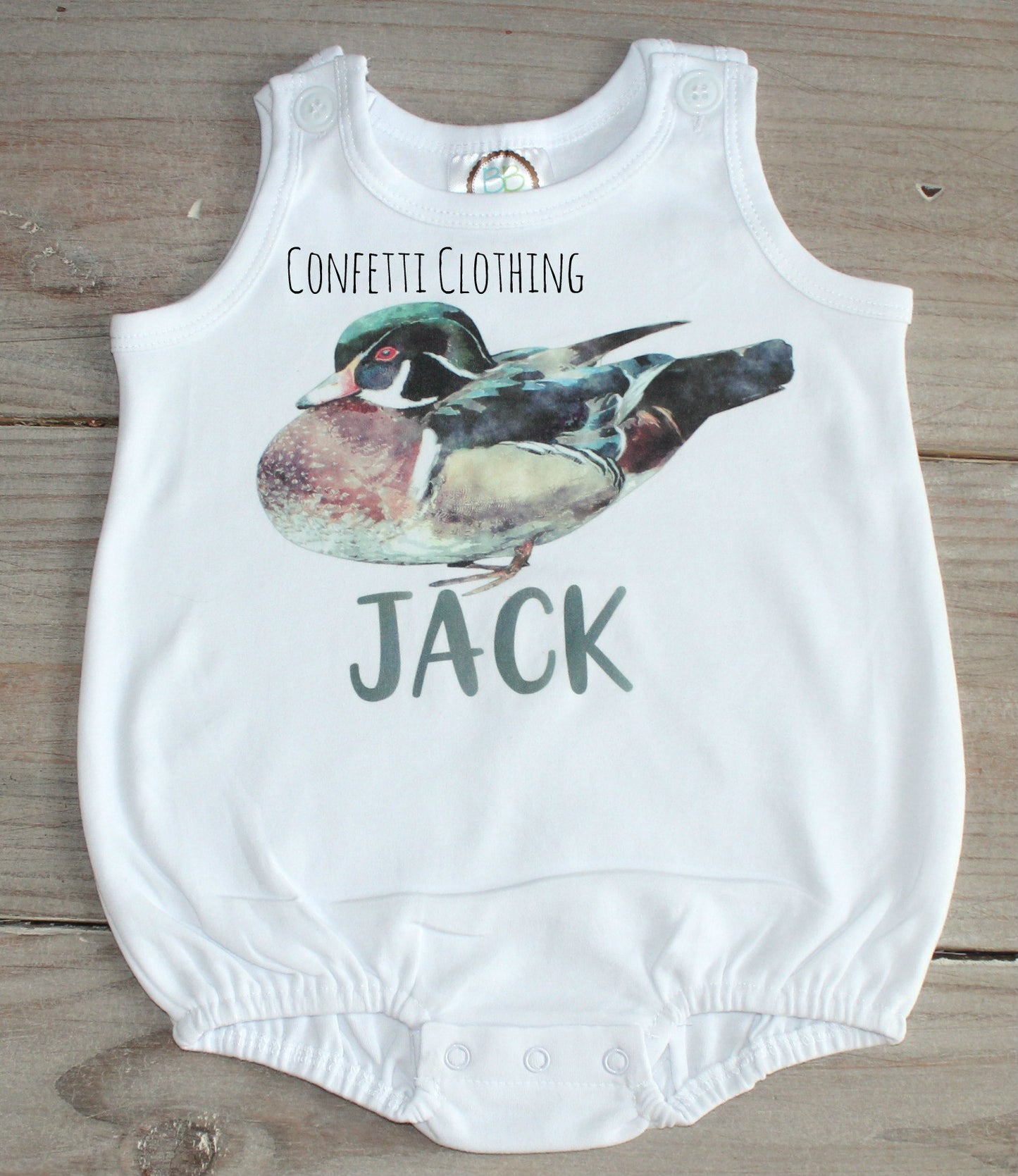 Printed Mallard Bird Design