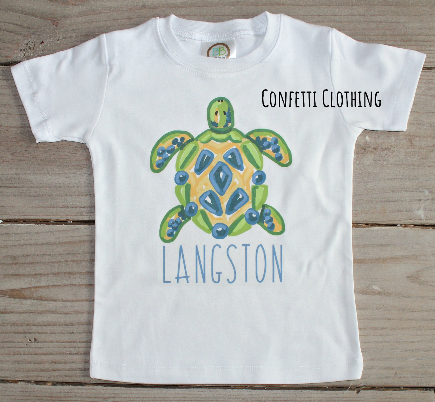 Printed Sea Turtle Design