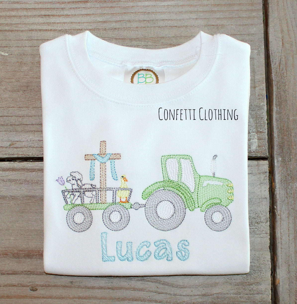 Sketch Boys Spring Tractor Design
