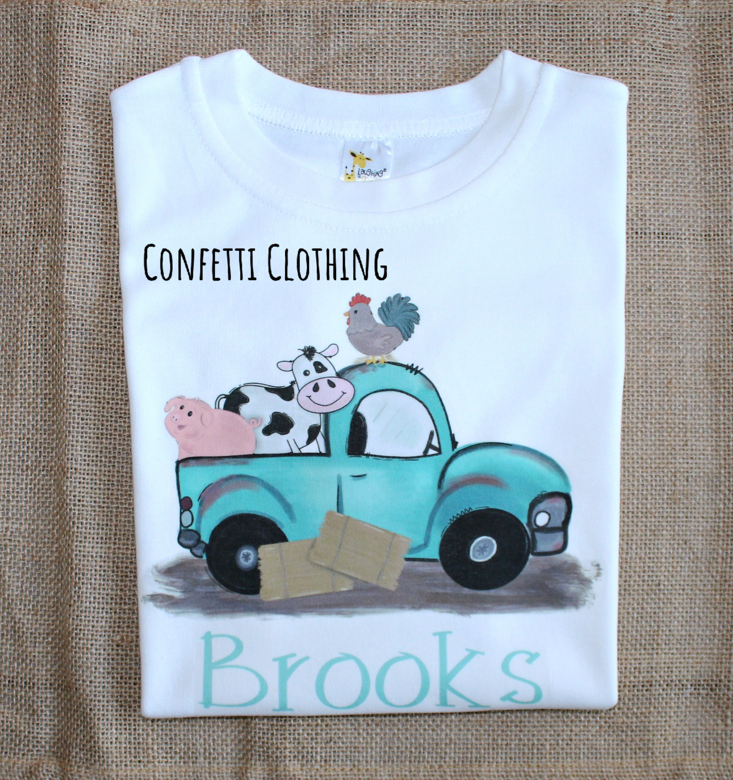 Printed Farm Friends in Truck Design