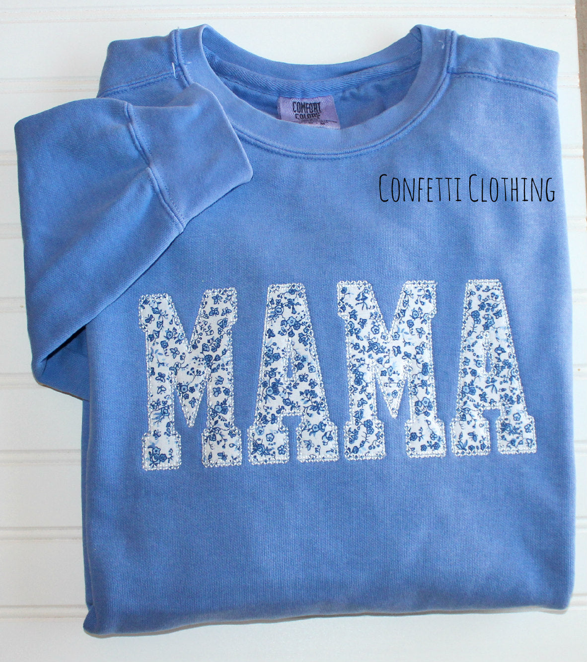 Applique Adult MAMA Floral Design