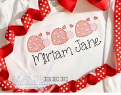 - SAMPLE SALE- Sketch Lady Bug Love Design
