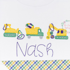 - SAMPLE SALE- Sketch Mardi Gras Construction Design