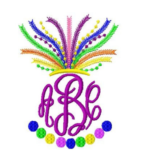 - SAMPLE SALE- Sketch Party Monogram Design