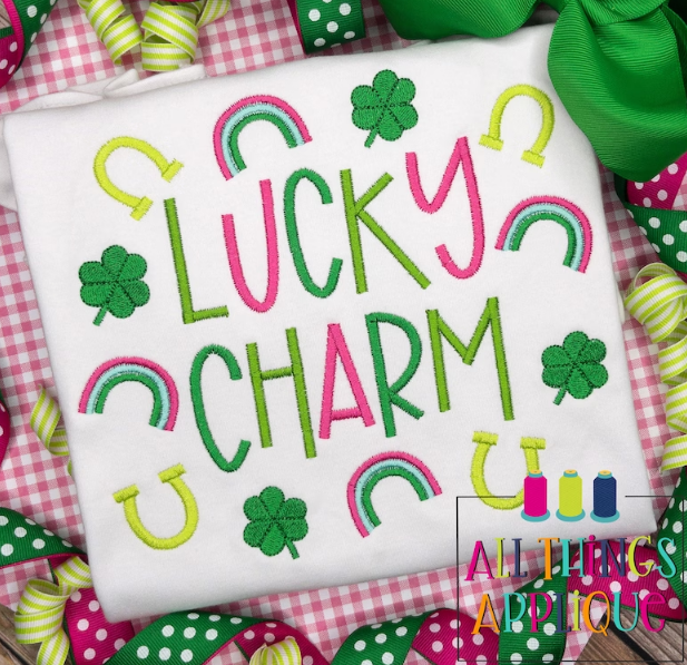 - SAMPLE SALE- Sketch Lucky Charm Design