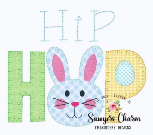 - SAMPLE SALE- Applique Hip Hop Design