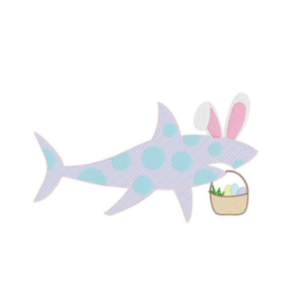 - SAMPLE SALE- Sketch Bunny Shark Design