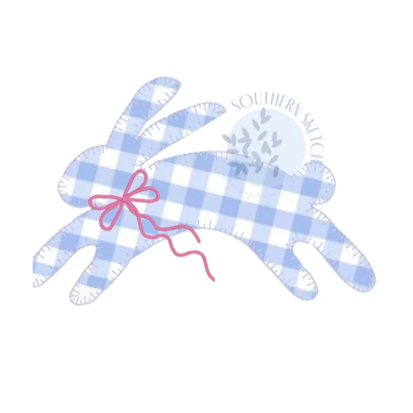 - SAMPLE SALE- Applique Jumping Bunny Design