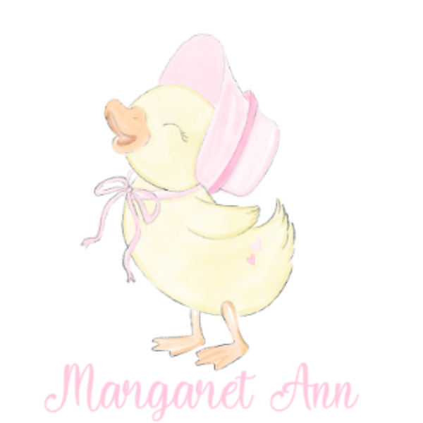 Printed Chick with Bonnet Design
