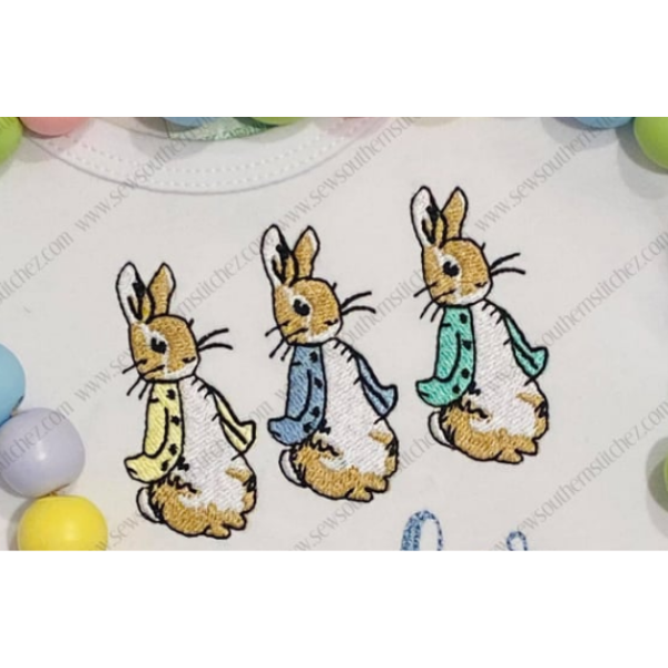 - SAMPLE SALE- Sketch Peter Rabbit Trio Design