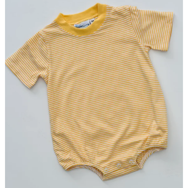 - Pre- Order - Embroidery Stripe T-Shirt Bubbles