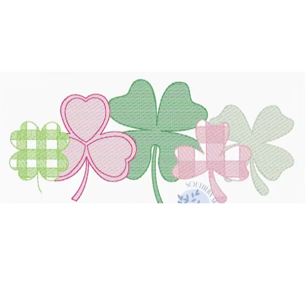 - SAMPLE SALE- Sketch Clover Set Design