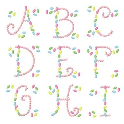 - SAMPLE SALE- Sketch Egg Font Name/Monogram Design