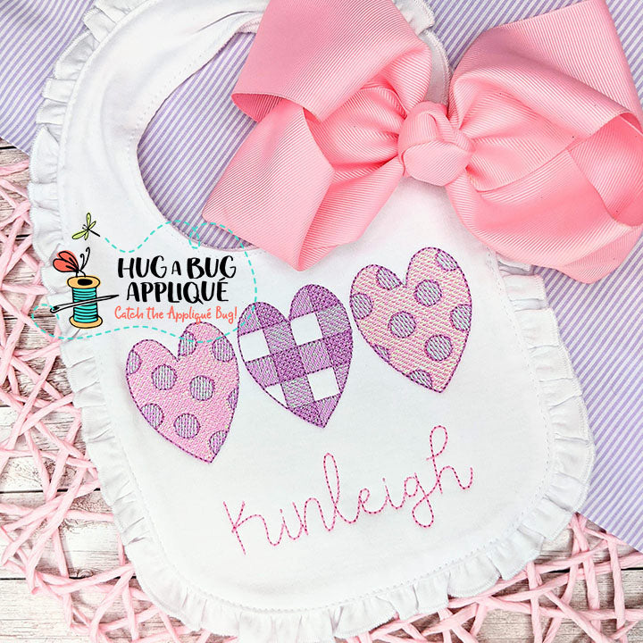 - SAMPLE SALE- Sketch Polka Dot Trio Design