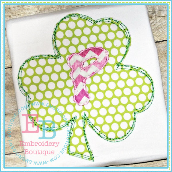 - SAMPLE SALE- Applique Simple Clover 2 Design
