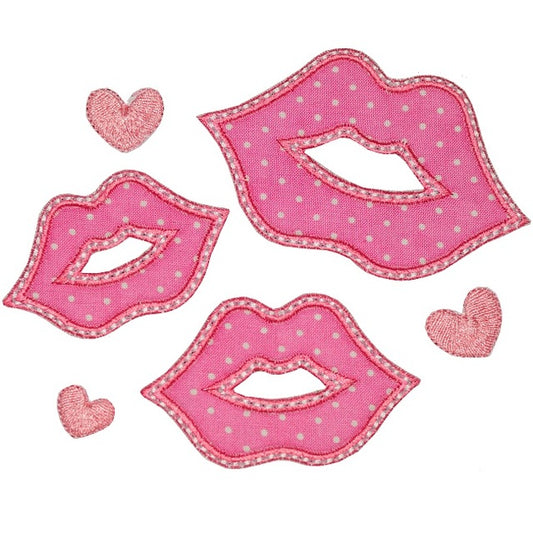 - SAMPLE SALE- Applique Kisses Design