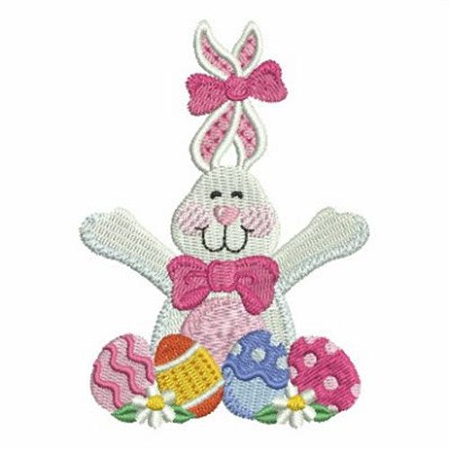 - SAMPLE SALE- Sketch Bunny & Eggs Design
