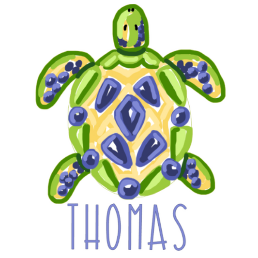 Printed Sea Turtle Design