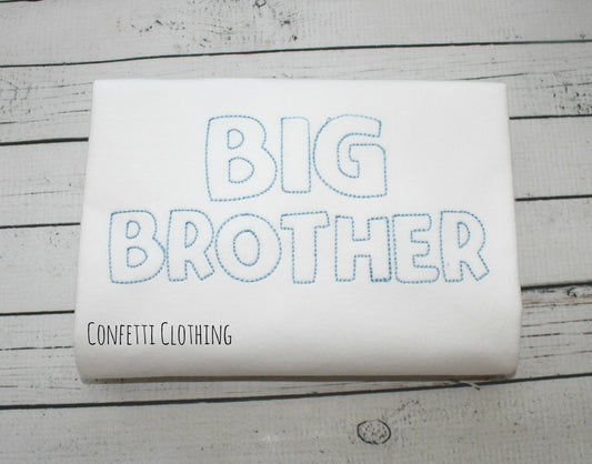 Sketch Boys Big Brother Sibling Design