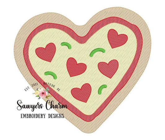 - SAMPLE SALE- Sketch Pizza Love Design