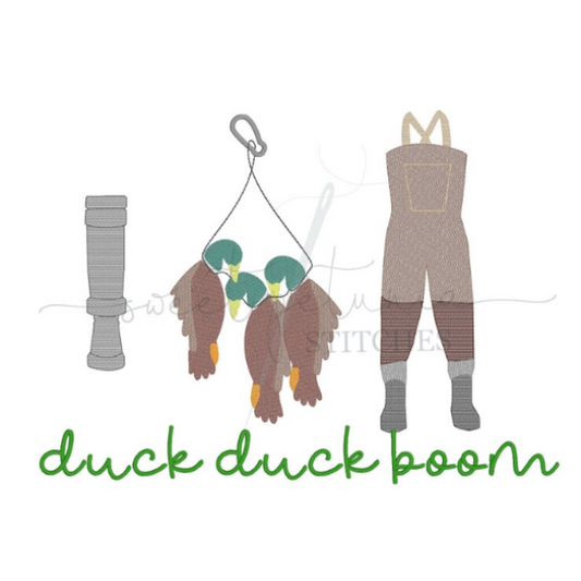 - SAMPLE SALE- Sketch Duck Duck Boom Design