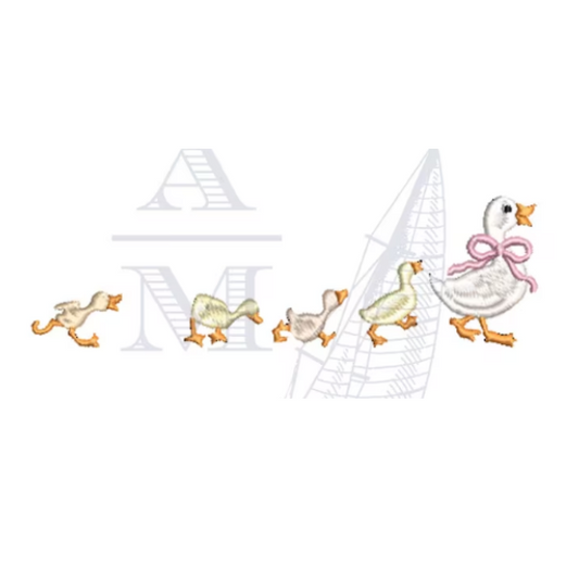 - SAMPLE SALE- Sketch Mom & Baby Chicks Design