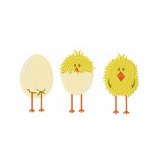 - SAMPLE SALE- Sketch Egg & Chick Design