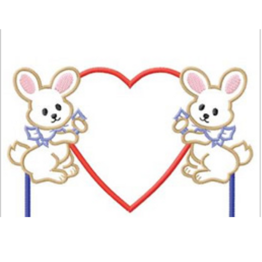 - SAMPLE SALE- Sketch Bunny Love Design