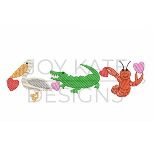 - SAMPLE SALE- Sketch Bayou Love Design