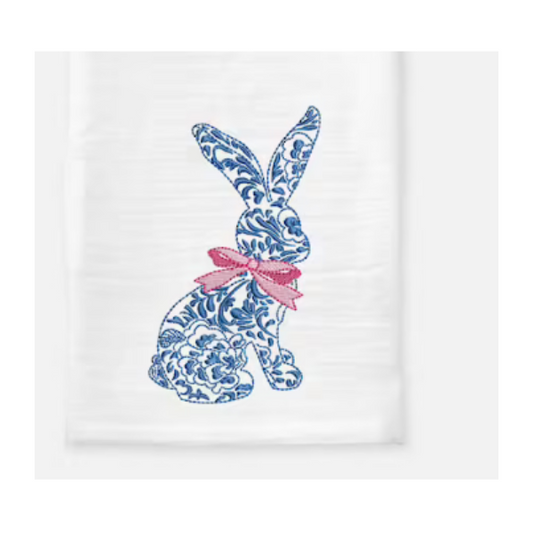 - SAMPLE SALE- Sketch Chinoiserie Bunny Design