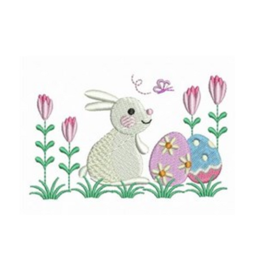 - SAMPLE SALE- Sketch Sweet Bunny Cottontail Design