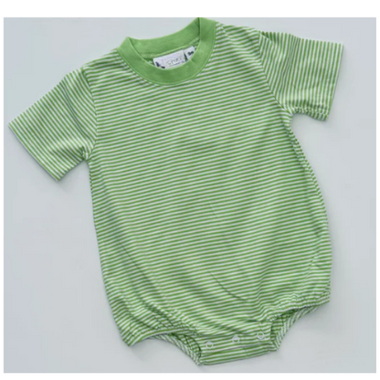 - Pre- Order - Embroidery Stripe T-Shirt Bubbles