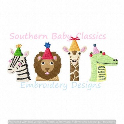- SAMPLE SALE- Sketch Party Animals 2 Design