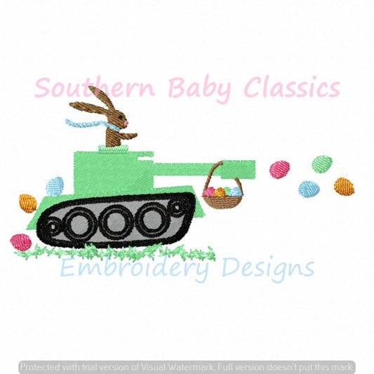 - SAMPLE SALE- Sketch Easter Tank Design
